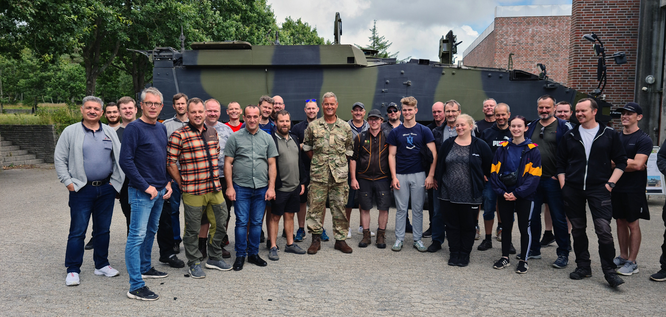 A Saturday at the Danish defence